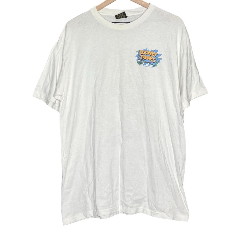 Vintage Looney Tunes Wile E Coyote Single Stitch Shirt 1995 Size Large - Picture 3 of 7